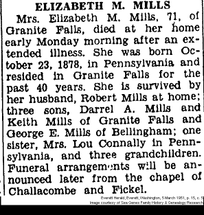 Obituary - Elizabeth M.Mills